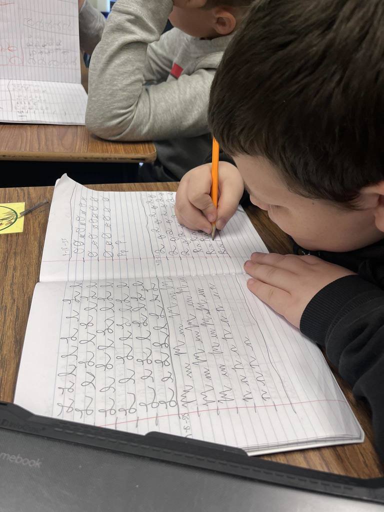 Learning Cursive