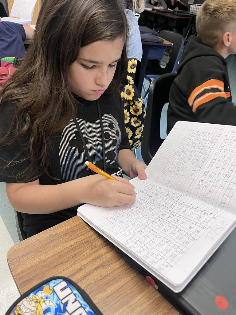 Learning Cursive