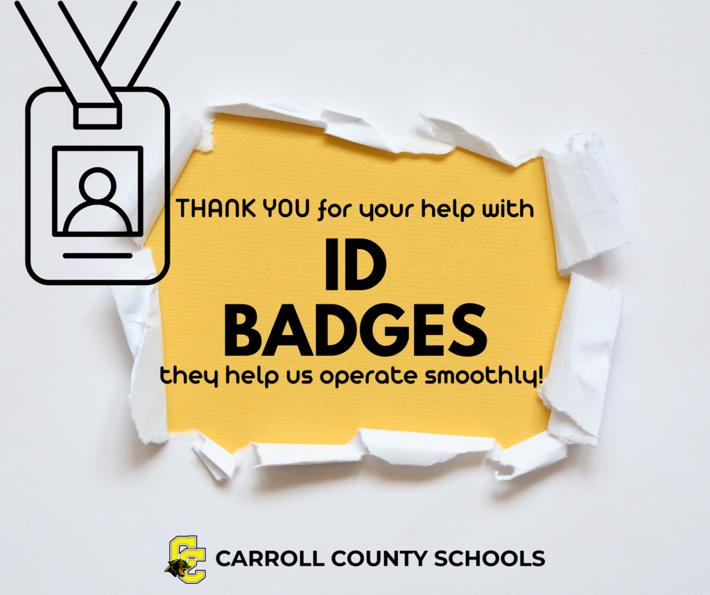 ID badge reminder