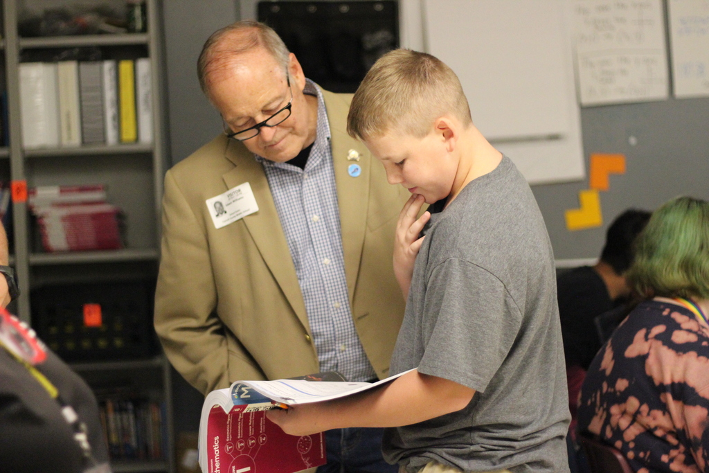Senator Williams Visits CCMS
