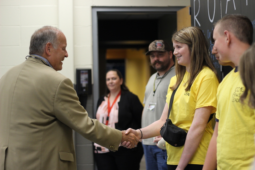 Senator Williams Visits CCMS