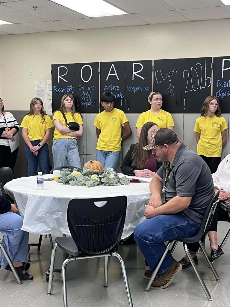 State Rep. Rabourn visits CCMS