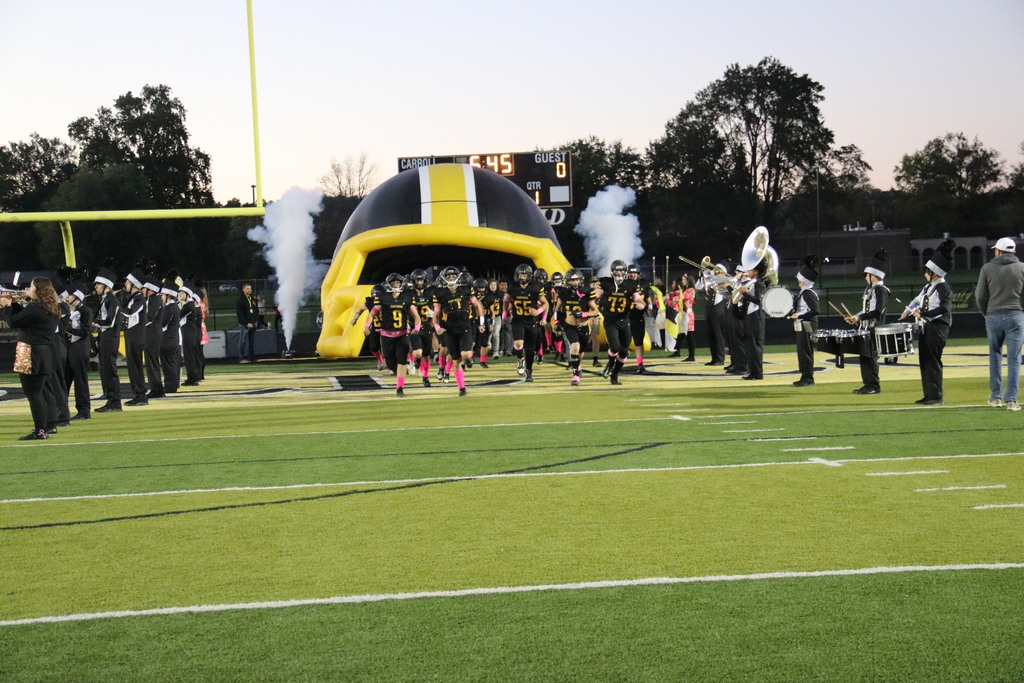 football and band