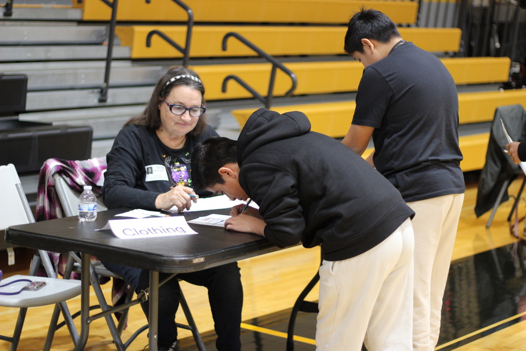 The eighth grade 4H reality fair.