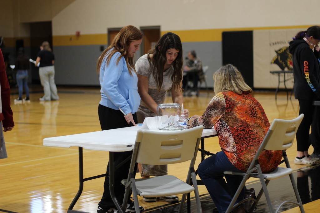 The eighth grade 4H reality fair.