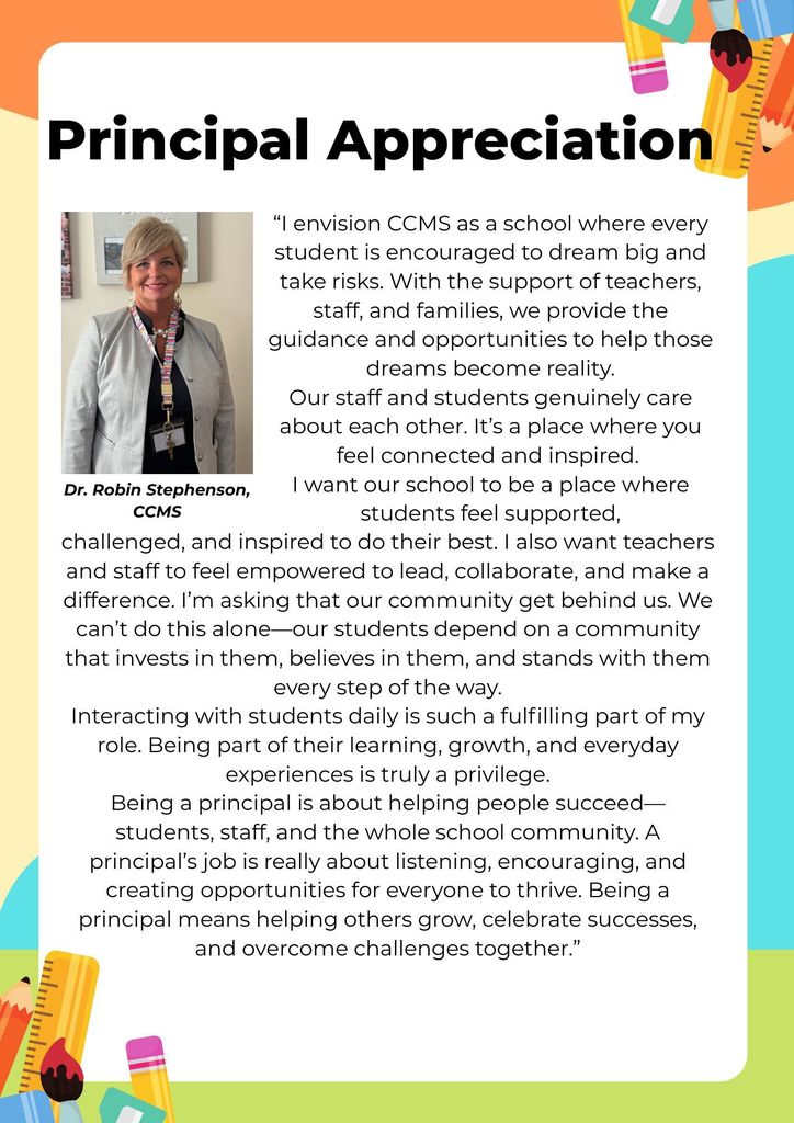 Principal Appreciation Month