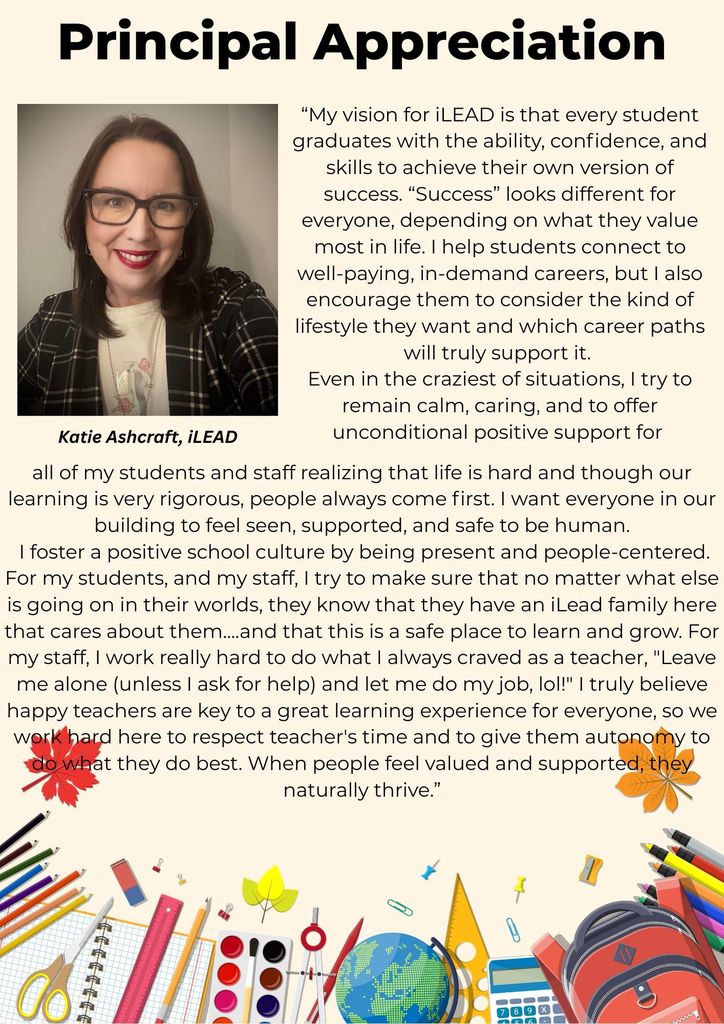 Principal Appreciation Month