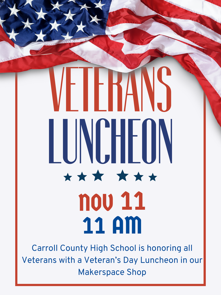 Veteran's Day flyer