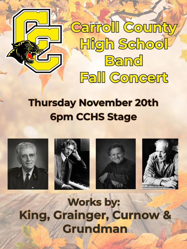 band concert flyer