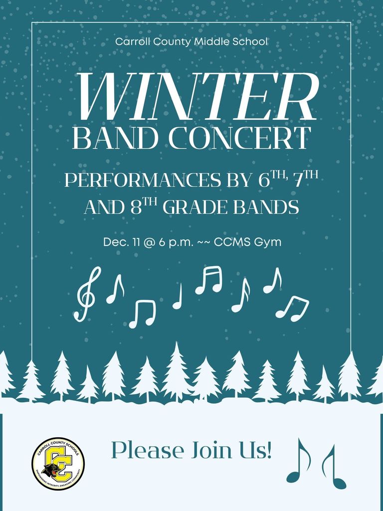 band concert flyer