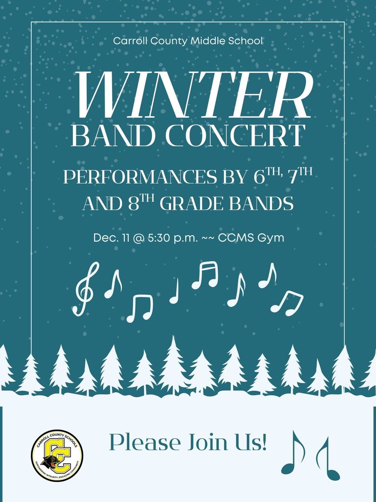 band concert flyer