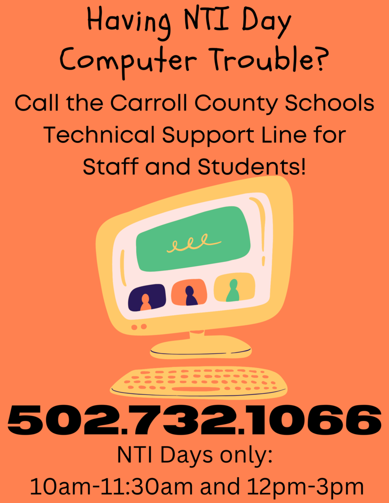tech support flyer