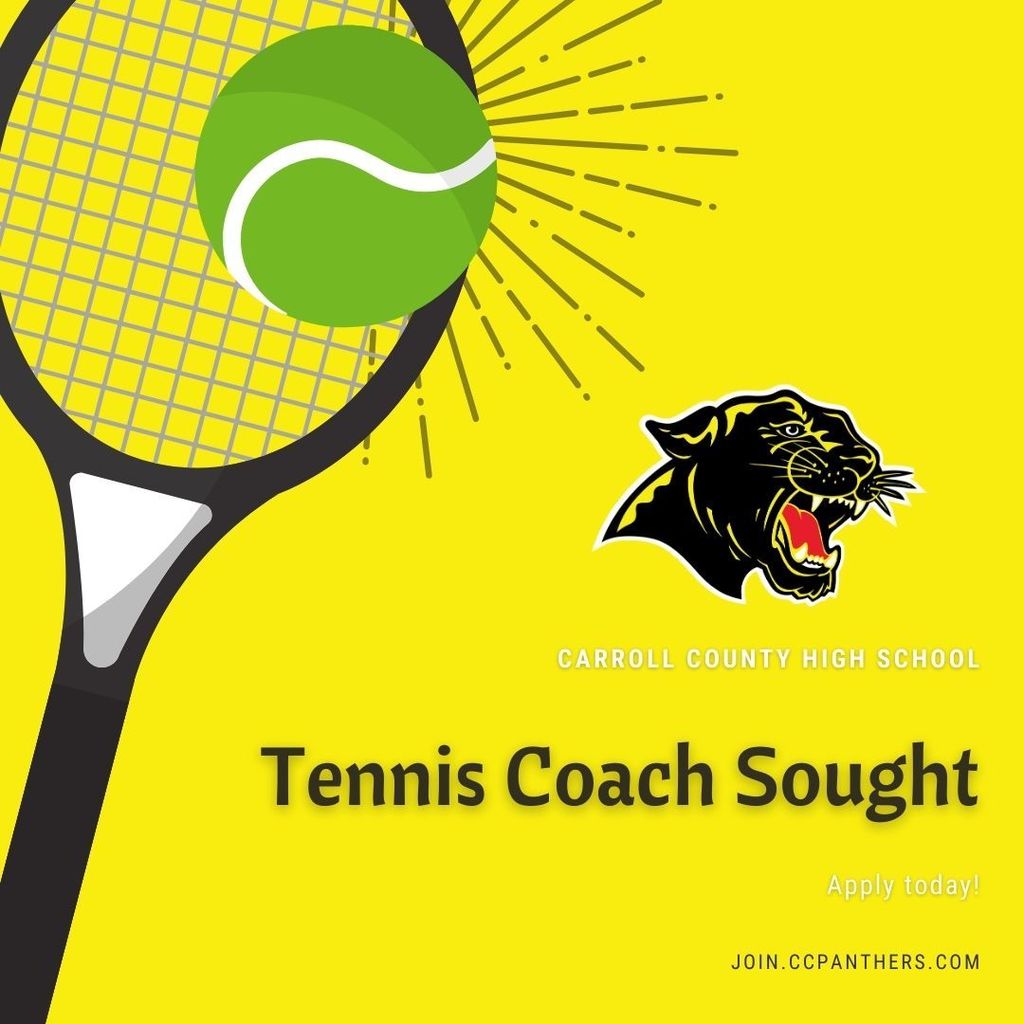 tennis coach flyer
