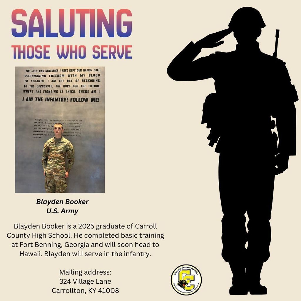 saluting those who serve