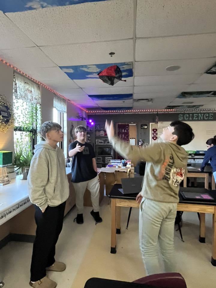 Ms. Sevigny's science class.