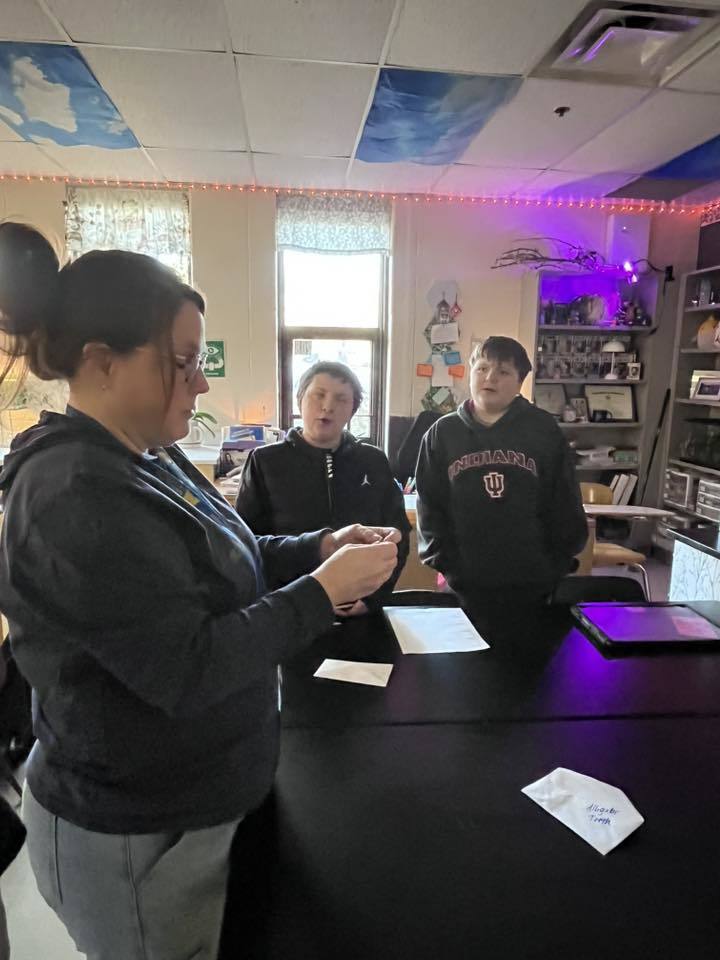 Ms. Sevigny's science class.