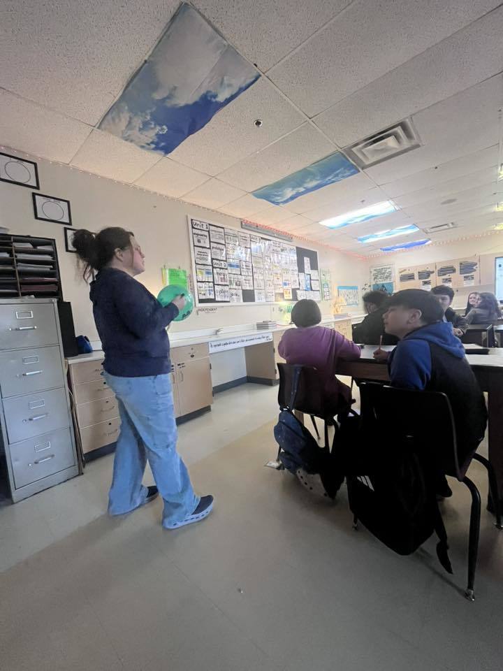 Ms. Sevigny's science class.