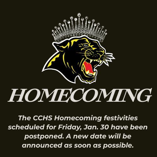 Homecoming cancelled flyer