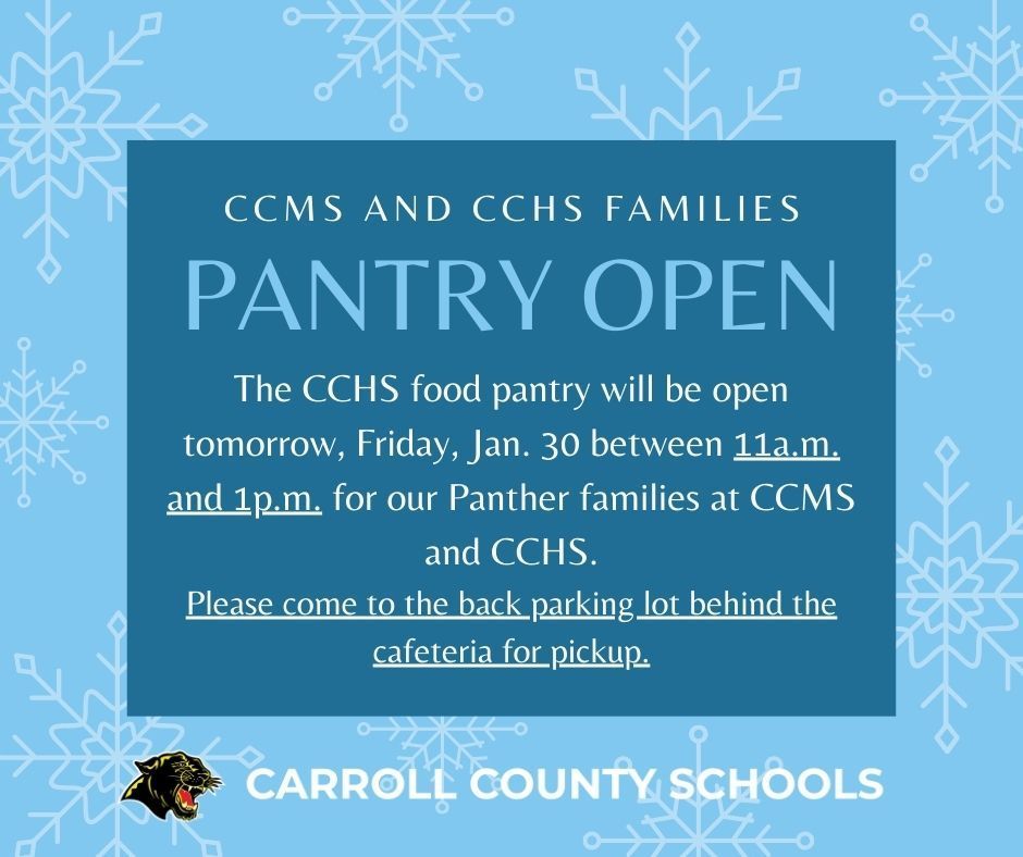 food pantry open