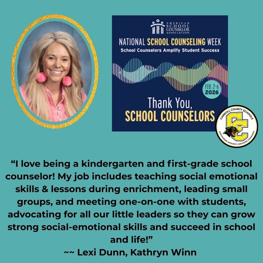 school counselor week