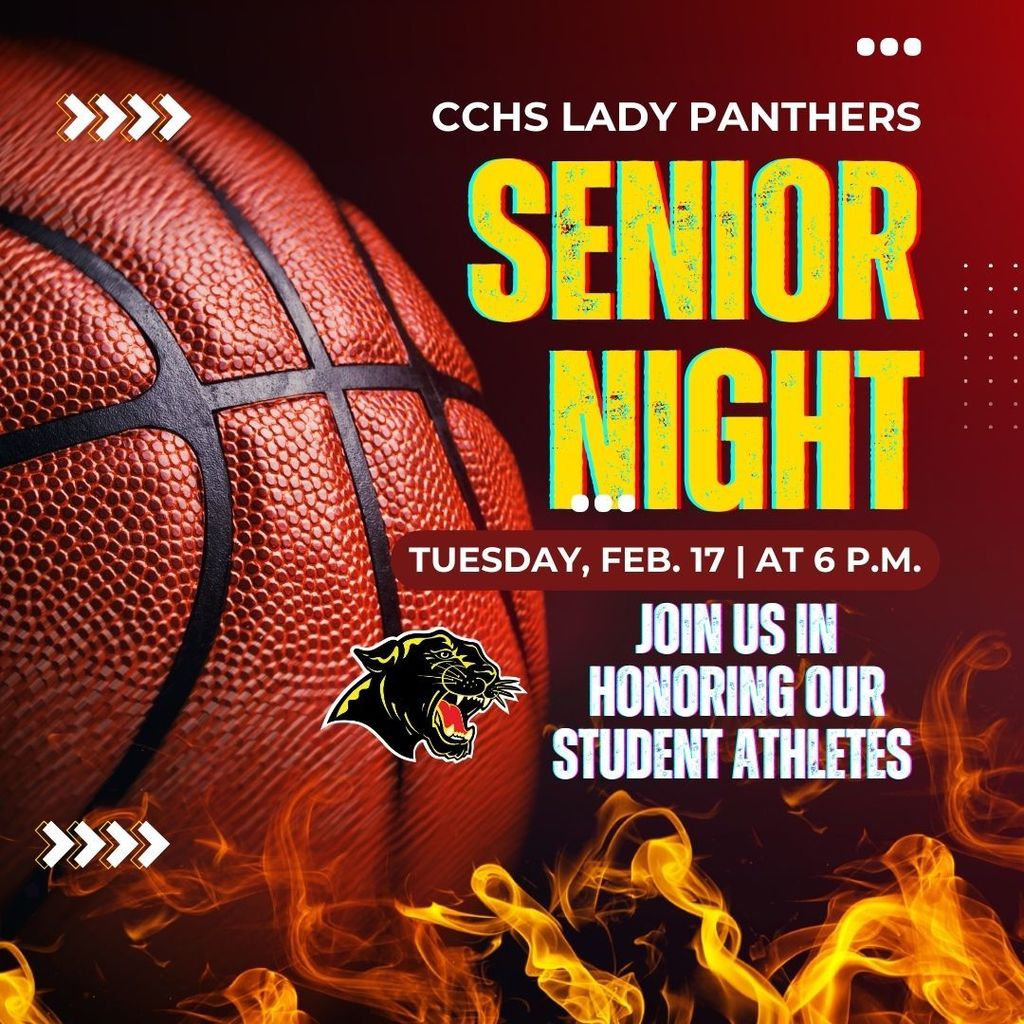 senior night flyer