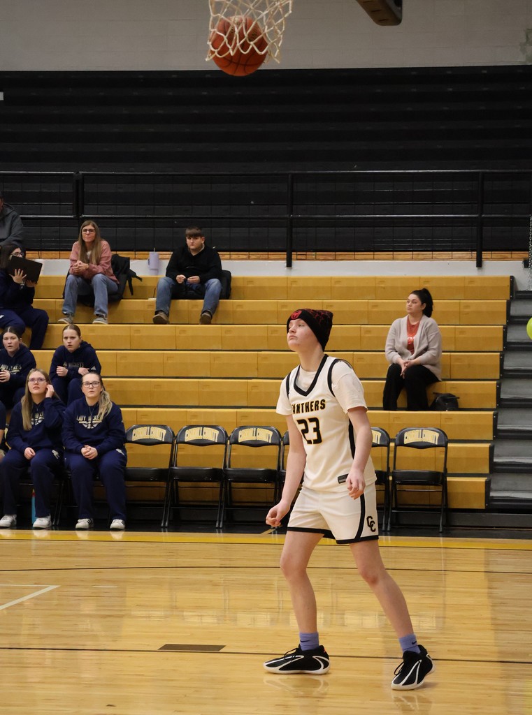 girl playing basketball