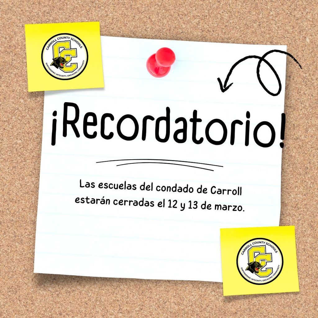 School Closed March 12 and 13 Spanish version