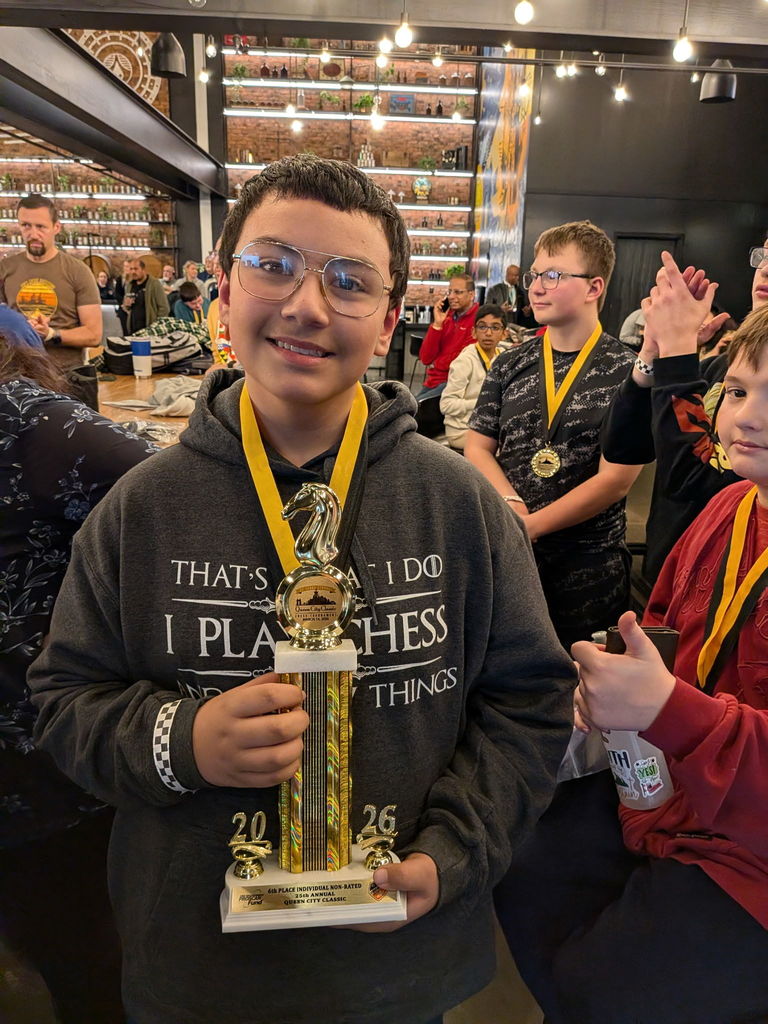 CCMS Chess Club at Queen City Chess Tournament