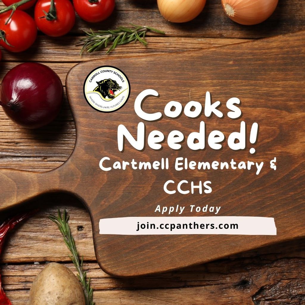 job advertisement cook and baker