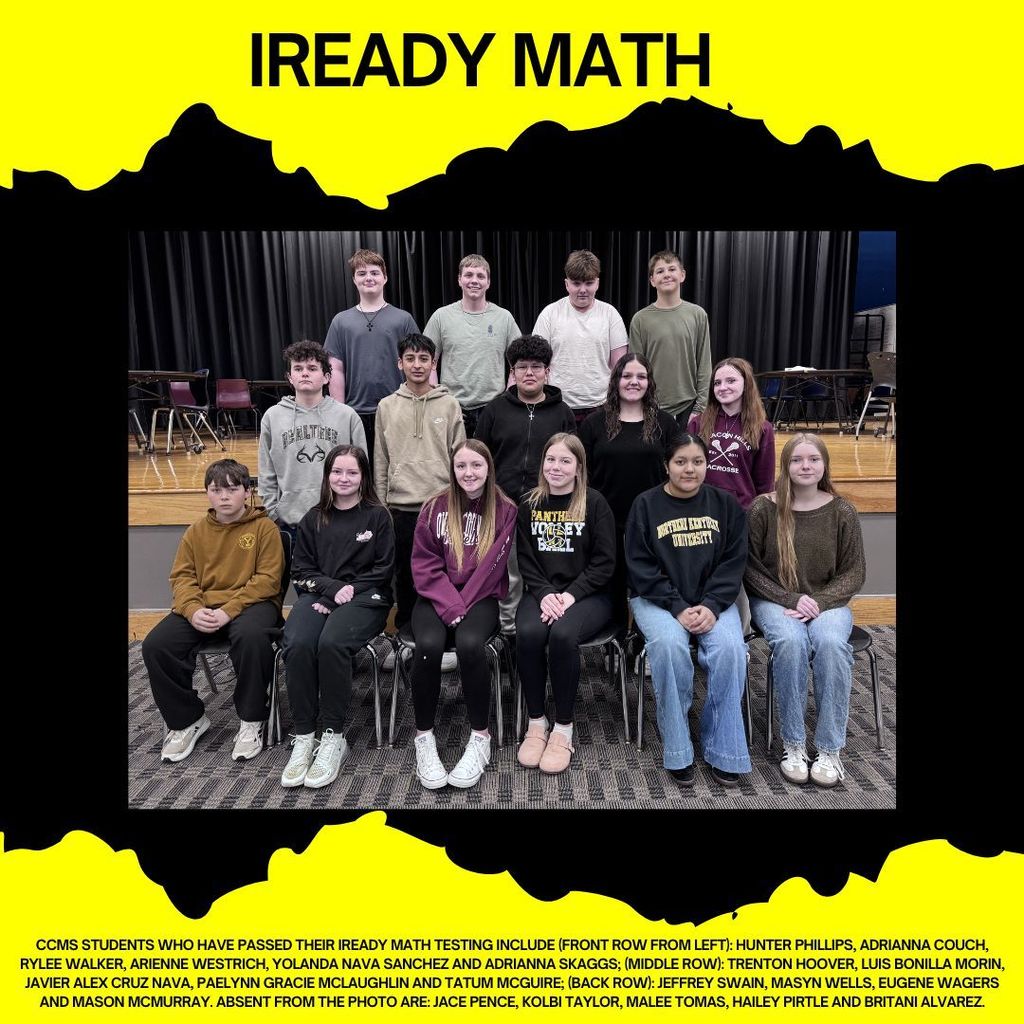 iReady Math students