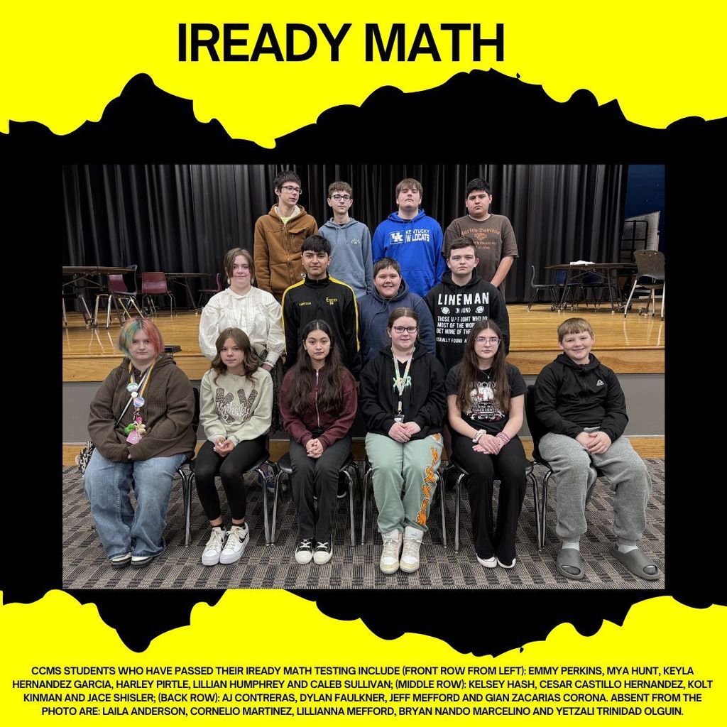 iREADY math students
