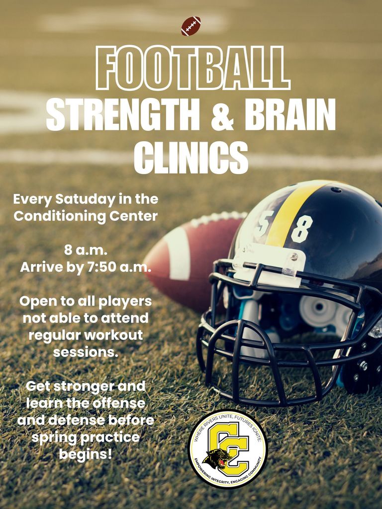football clinic flyer English version