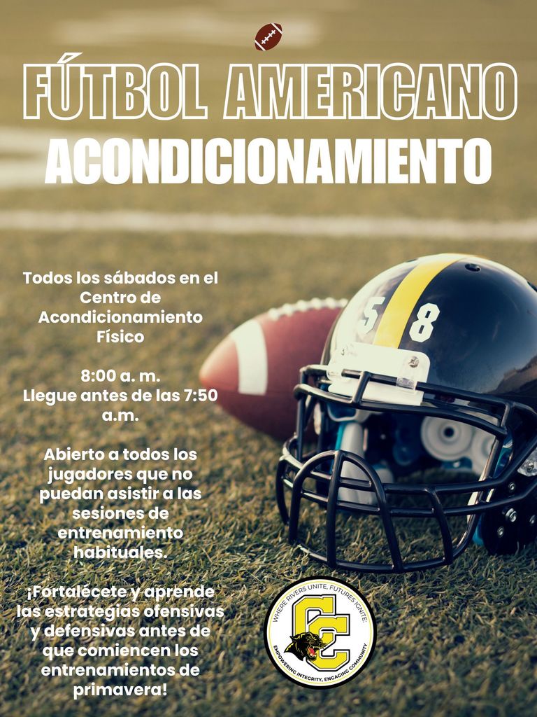 football clinic flyer Spanish version