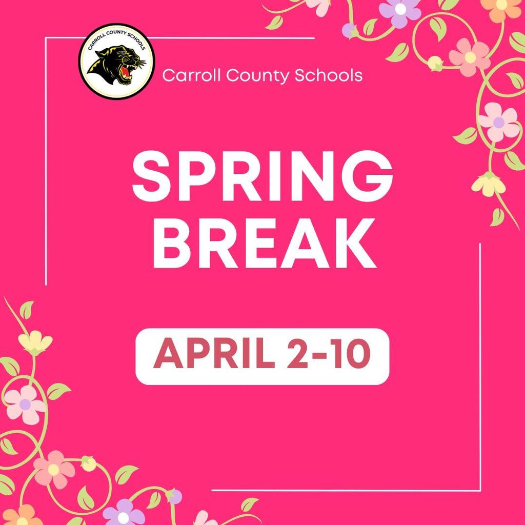 spring break flyer English version