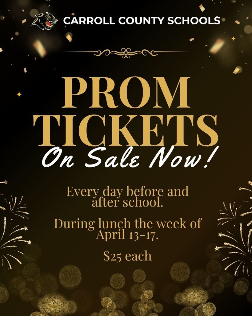 Prom tickets on sale English version