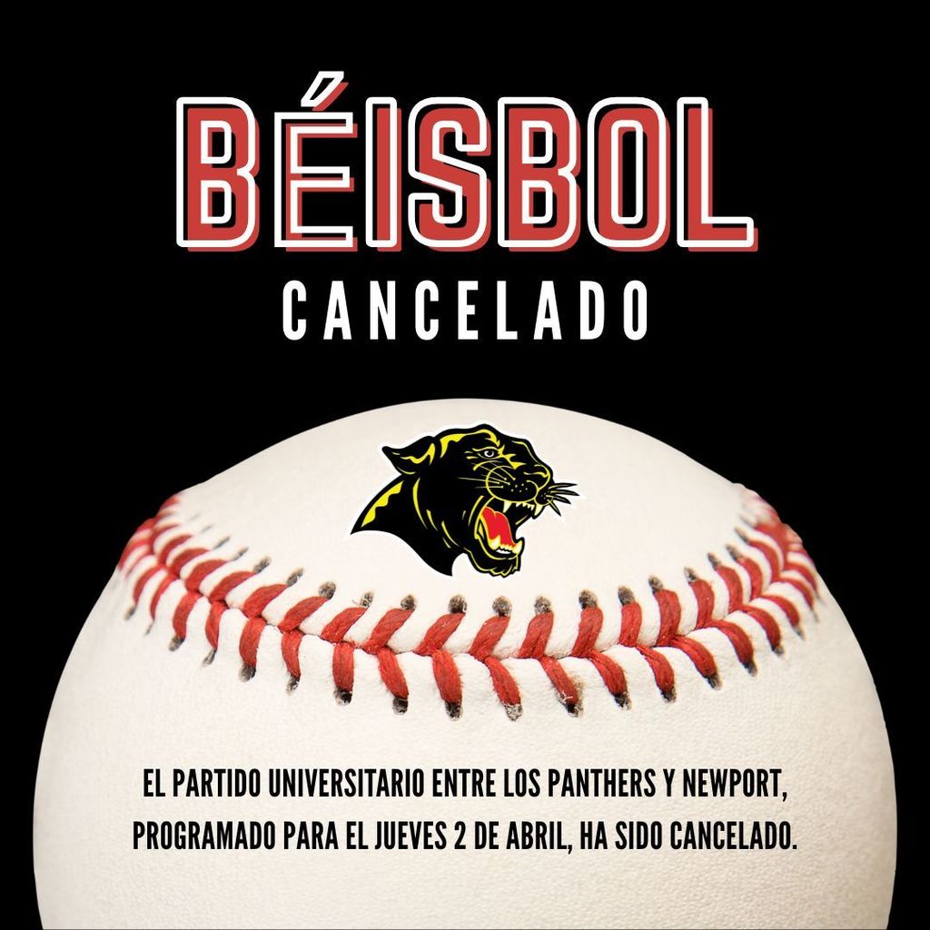 Baseball cancelled Spanish version