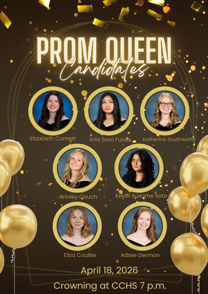 prom queen flyer