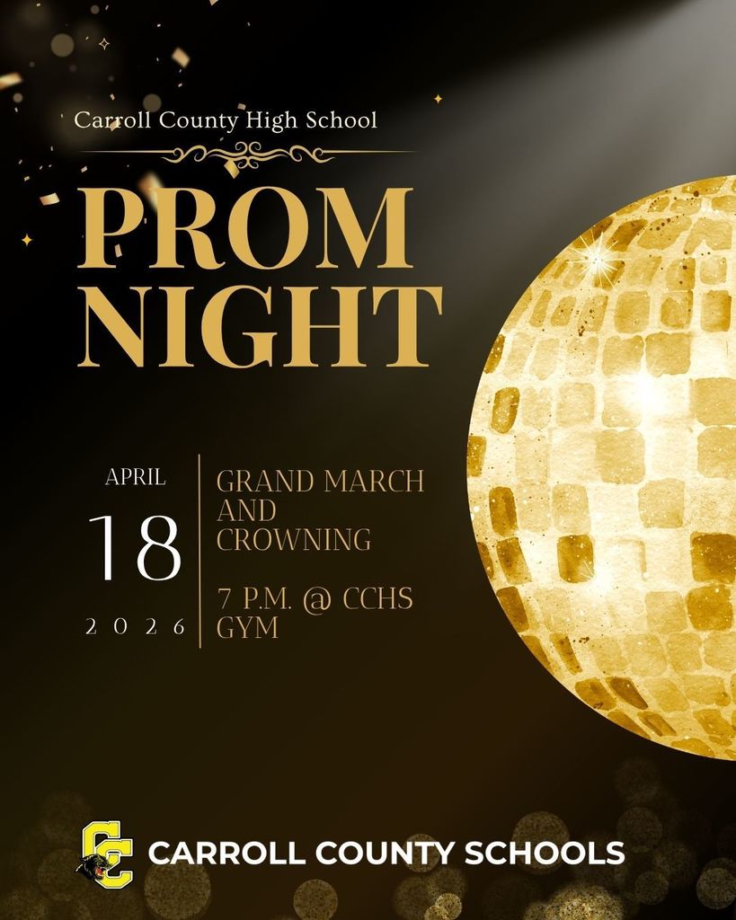 prom night flyer English version