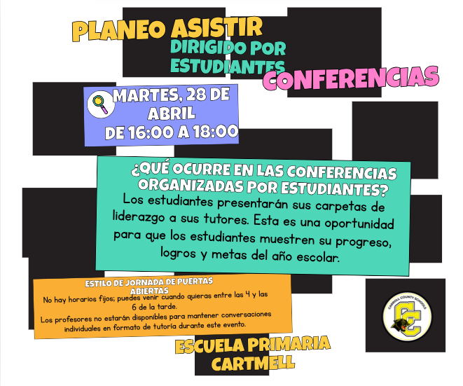 student led conferences spanish