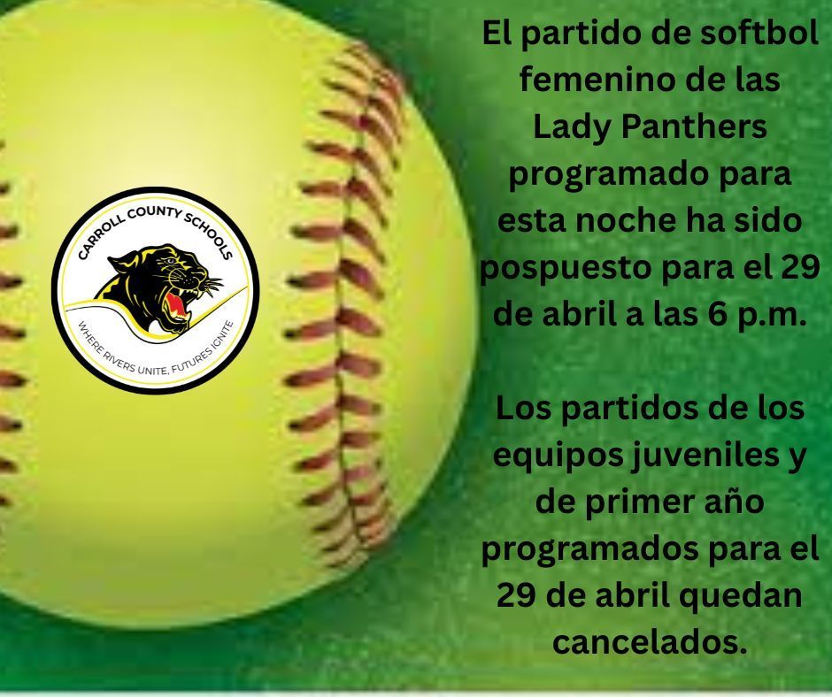 Softball changes Spanish version