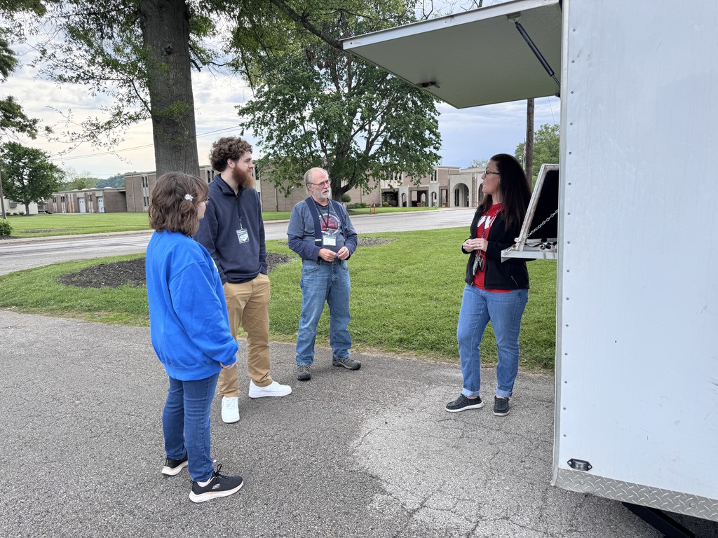 staff enjoying coffee