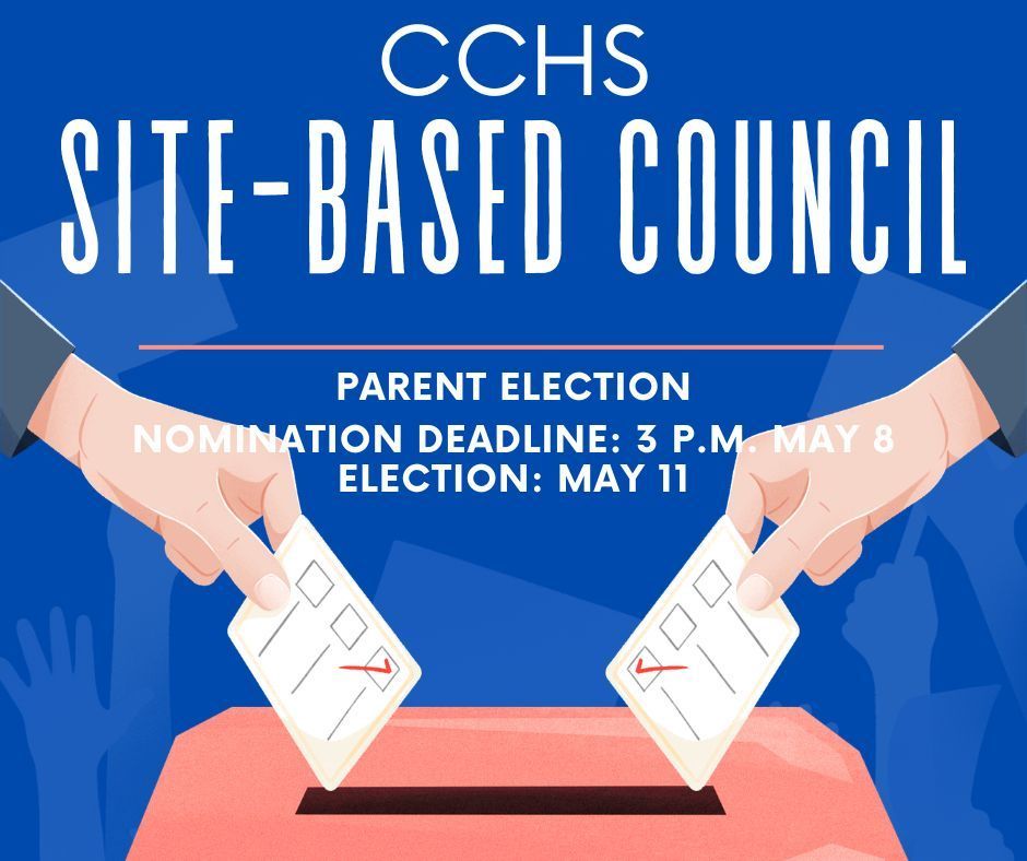 SBDM Parent Elections flyer