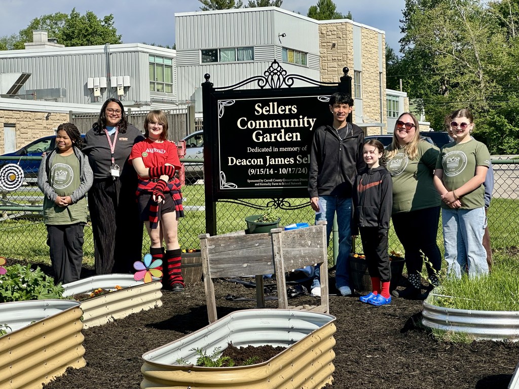 Sellers Community Garden dedication
