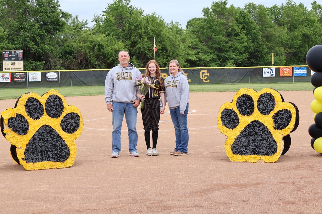 softball senior night