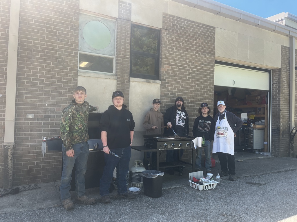 Students cooking for Staff Appreciation Week
