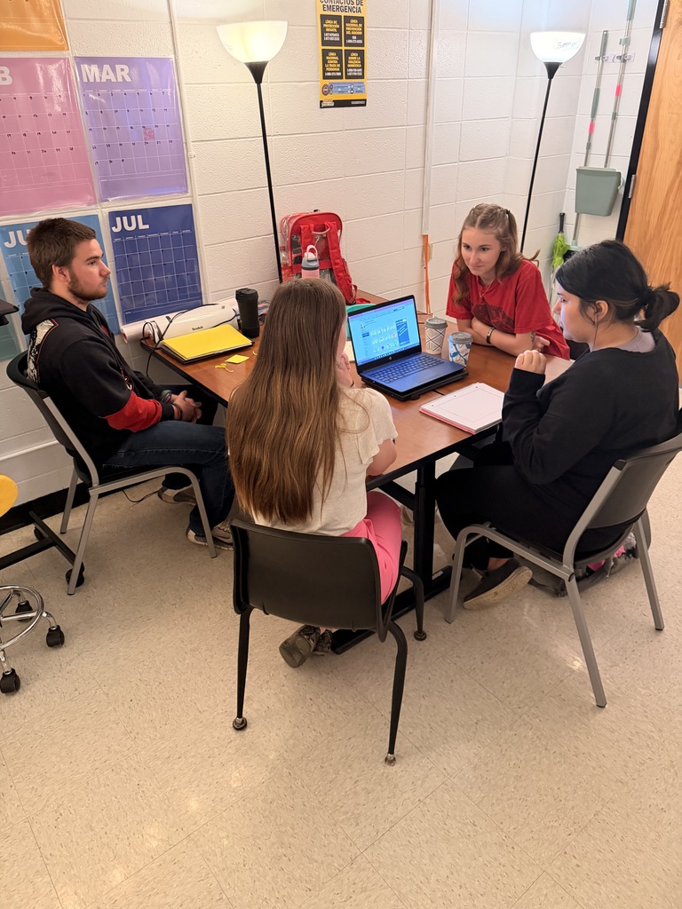 students collaborating