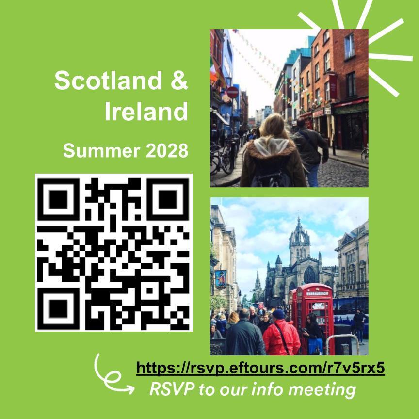 Summer trip flyer