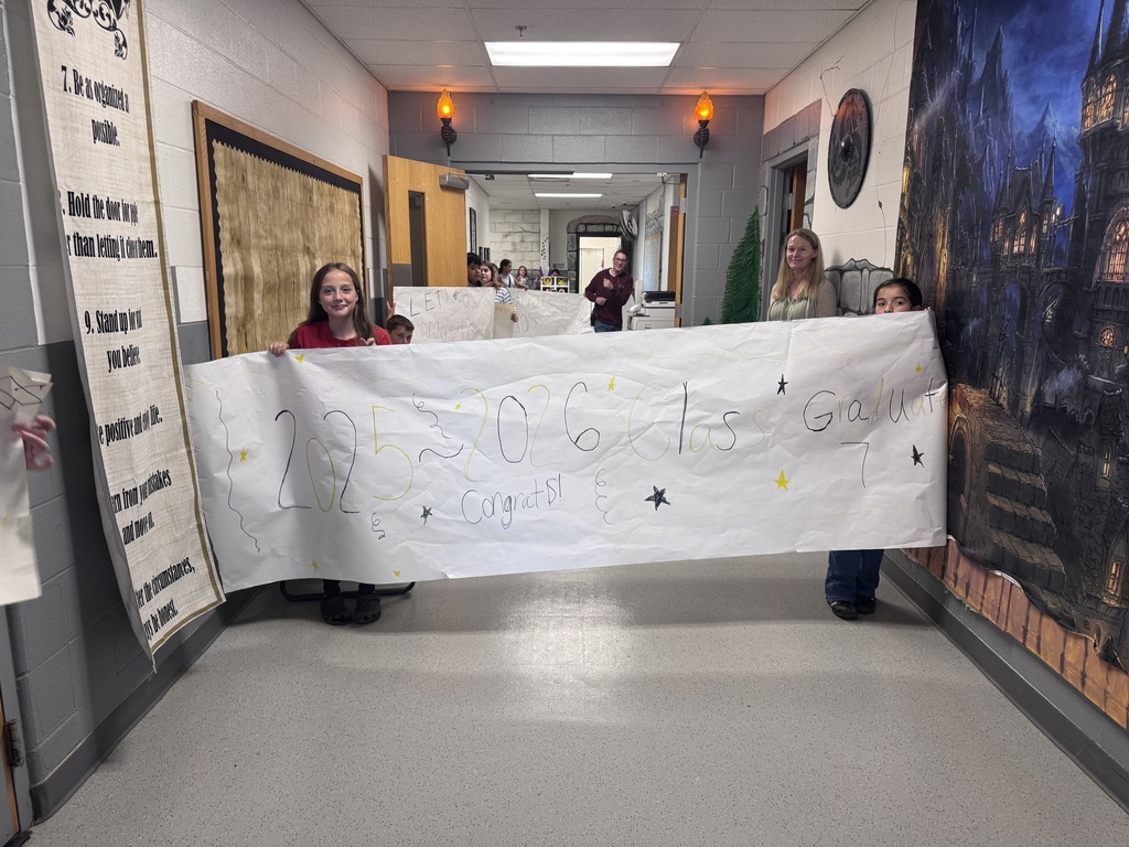 students greeting seniors
