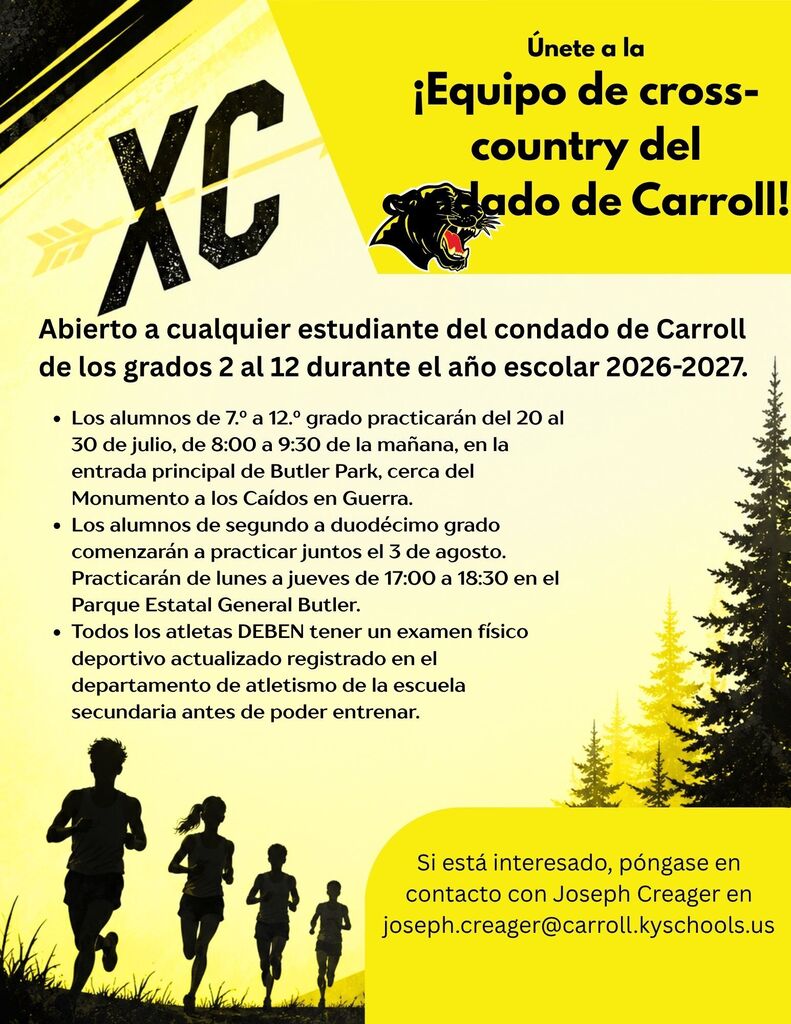 cross country poster