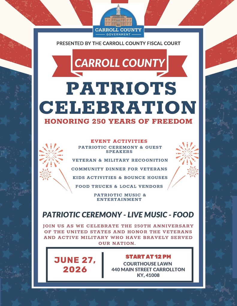 patriots celebration flyer
